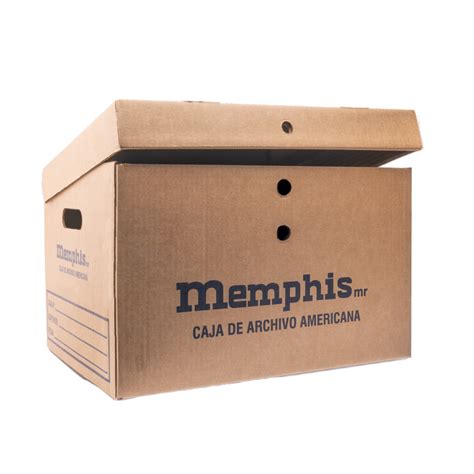 Caja De Archivo Memphis Americana