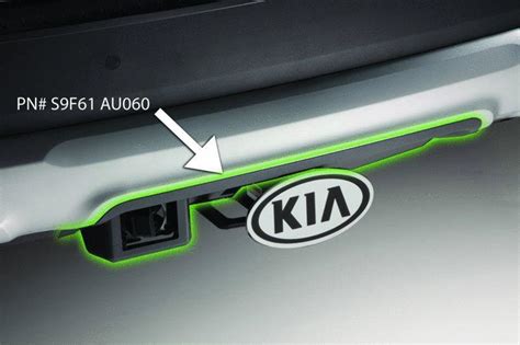 S9F61-AU060 - Tow Hitch Black Cover 2020-2022 Kia Telluride | Kia.Parts Store