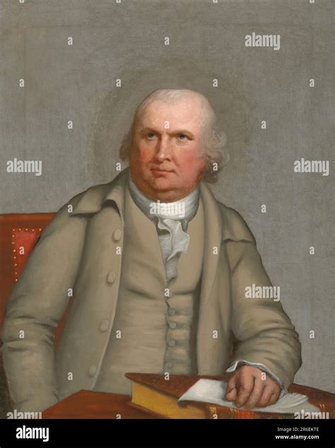 Robert Morris Oil On Canvas Date C 1785 Museum National Portrait