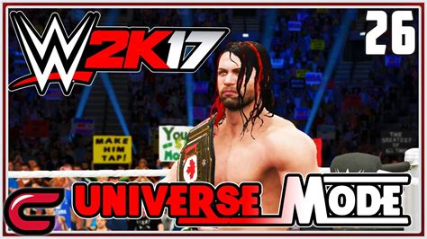 You Cant Do That Wwe 2k17 Universe Mode Episode 26 Conman The