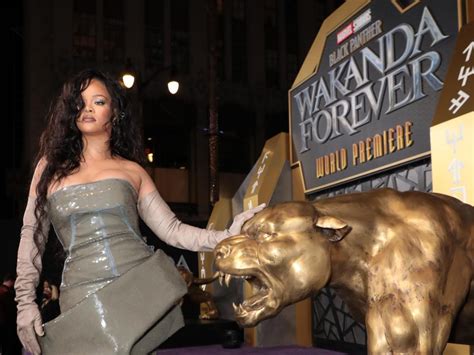 The Black Panther Wakanda Forever Trailer Convinced Rihanna To