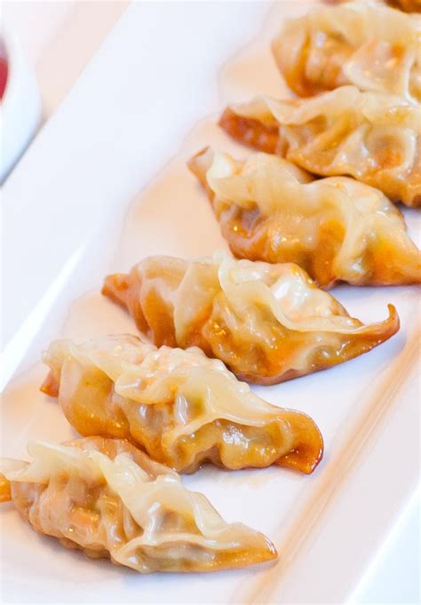 Ginger Pork Potstickers Recipe Potstickers Recipe Food Recipes