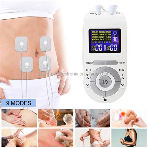 Ems Waist Tens Electronic Pulse Foot Neck Back Digital Meridian