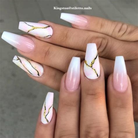 Nail Coffin Nail Designs