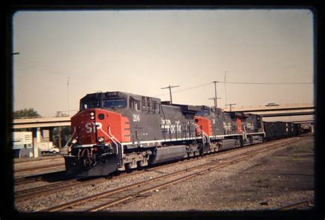 ORIGINAL SLIDE Southern Pacific SP AC4400CW #204 Salt Lake City, Utah ...