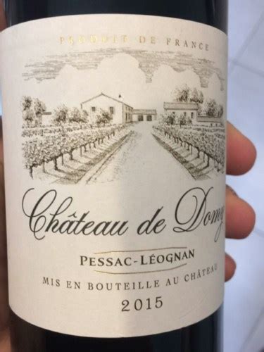 2015 Château Haut de Domy Pessac Léognan Vivino US