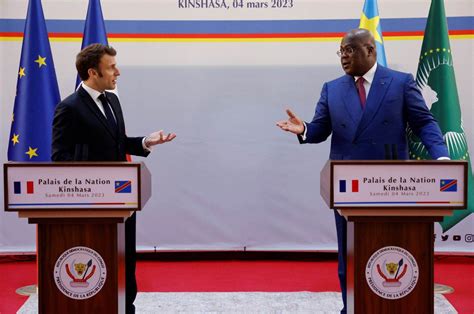 Afrique Macron Repr Sentant De Commerce Gauche R Volutionnaire