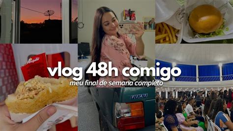 48h Vlog Trabalho Na Feira Arrume Se Comigo Para O Culto Bateram No