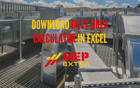 Download McQuay Duct Sizer for HVAC Duct Sizing | MEP EXTRA