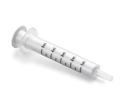 5 mL Oral Syringe, Long Tip - Comar