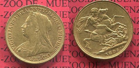 Großbritannien England UK Sovereign 1 Pfund Goldmünze England