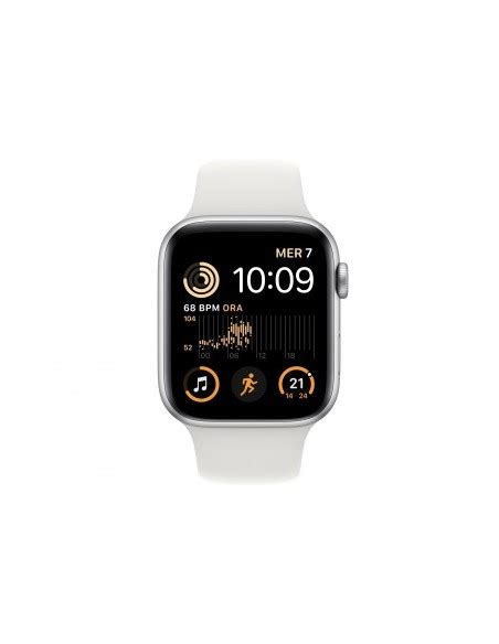 Apple Watch Se Gps 2ª Generación 44mm Aluminio Silver Con Correa Sport