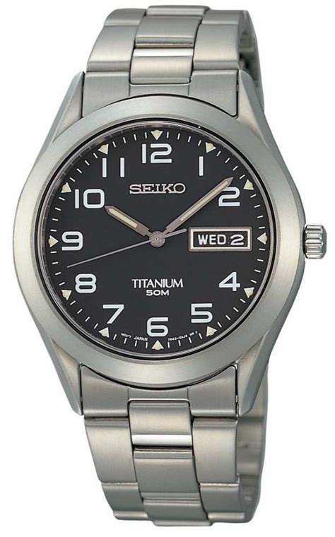 Seiko Mens Titanium Watch Sgg P First Class Watches