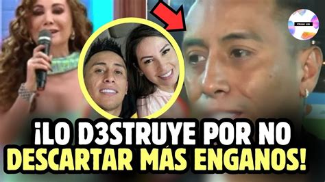 Janet Barboza destruye a Christian Cueva tras no descartar más engaños