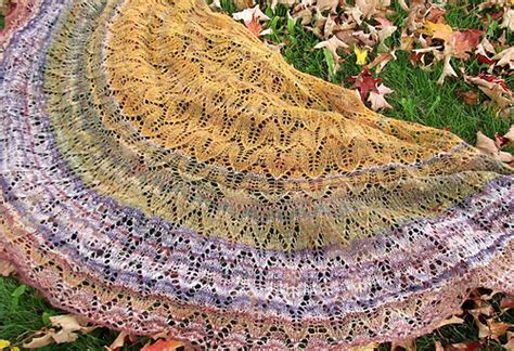 Ravelry Spinning Leaves Shawl Pattern By Lori Law