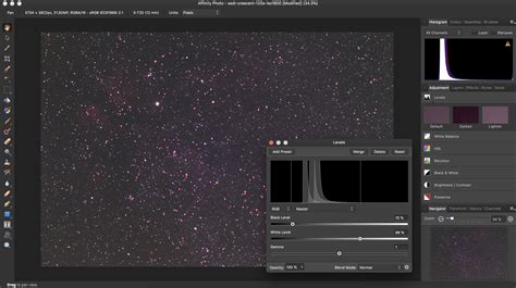 Astrophotography Macos Post Processing Capture One Affinity Photo