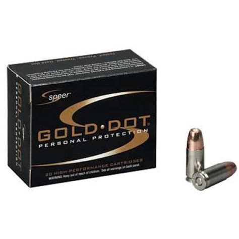 Speer Ammo Gold Dot Personal Protection Smith Wesson S W Gr