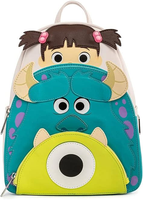 Loungefly Disney Moments Monsters Inc Sully And Boo Mini Backpack