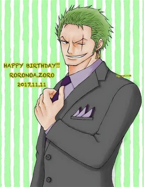 🎉happy Birthday Zoro🎉 One Piece Amino