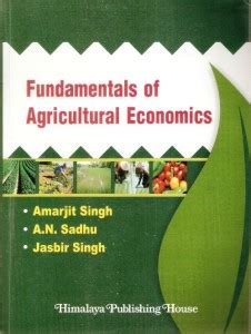 Fundamentals Of Agricultural Economics Buy Fundamentals Of