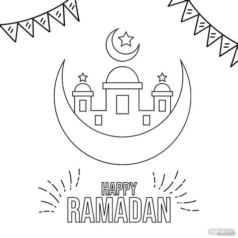 Happy Ramadan Drawing In Eps Illustrator Psd Png Svg