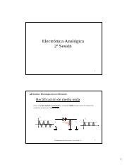 Presentaci N Electr Nica Anal Gica Clase Pdf Electr Nica