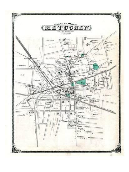 1876 Metuchen New Jersey United States Giclee Print Allposters