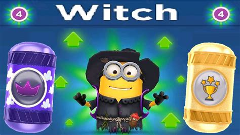 Minion Rush Witch Level Up Costume Fullscreen Gameplay Walkthrough Ios