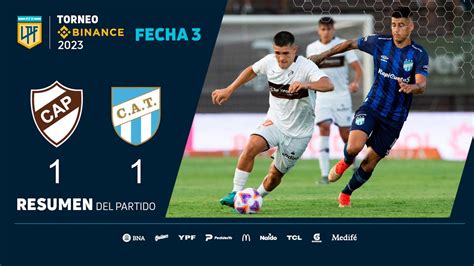 Torneobinance 2023 Fecha 3 Resumen De Platense Atlético Tucumán