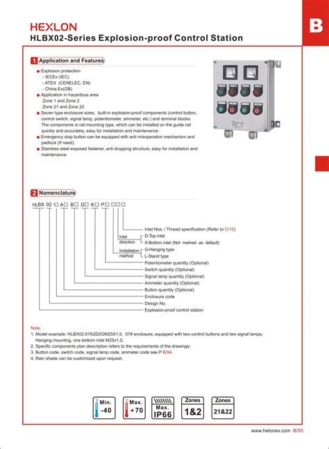 Helon Hlbx Control Station Explosion Proof Pt Amb Indonesia