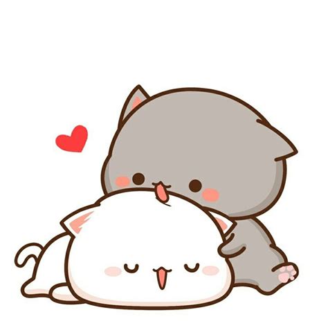 Cat Kawaii, Cute Kawaii Animals, Kawaii Chibi, Cute Chibi, Kawaii Anime ...