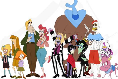 Beetlejuice Group Shot by Dext on deviantART | Beetlejuice cartoon ...