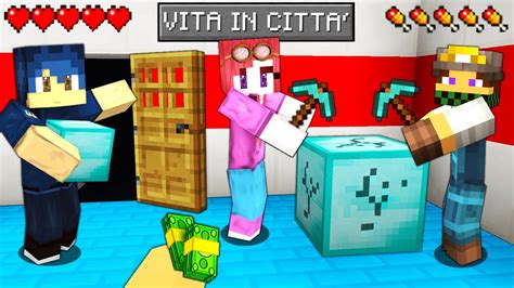 Ordino Ai Miei Amici Cosa Costruire Vita In Citta Minecraft Ita