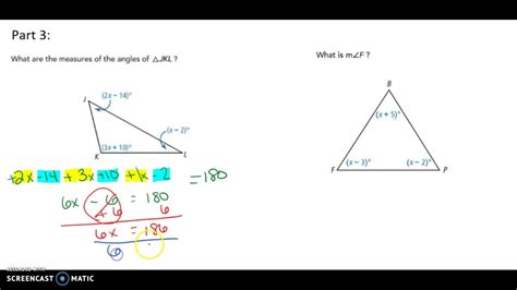 How To Find Interior Angle Of Triangle