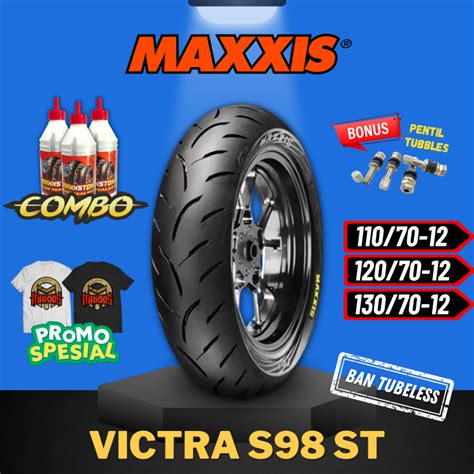 Jual Ready Cod Maxxis Victra Ring Ban Maxxis Vespa Scoopy Ban