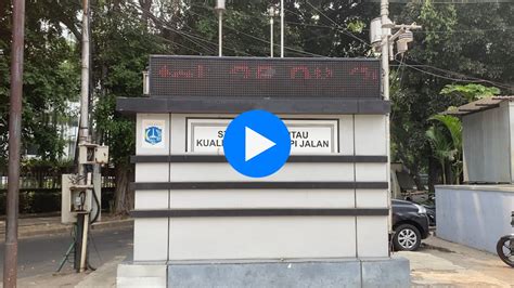 Pemprov Dki Jakarta Miliki Stasiun Pemantau Kualitas Udara Efektif