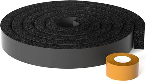 Neoprene Foam Strip Roll By Dualplex Wide X Long X Thick