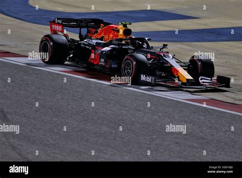 Alexander Albon THA Red Bull Racing RB16 Sakhir Grand Prix Friday