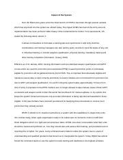 Impact Of Dtms Essay Docx Impact Of The System Over The Fifteen Plus