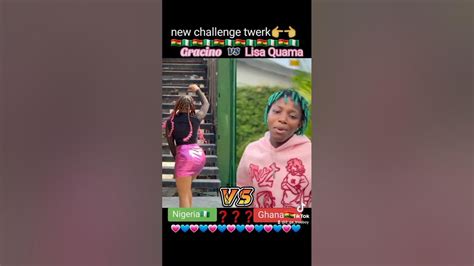 Lisa Quama Vs Gracino Twerk Dance Challenge Youtube