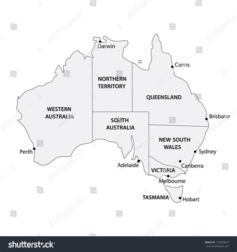 24,335 Australia Cities Map Images, Stock Photos & Vectors | Shutterstock