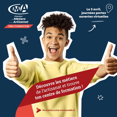 Journée Portes Ouvertes virtuelles de CMA Formation en Normandie à la