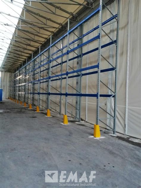 Nuova Scaffalatura Portapallet Da Posti Installata A Isola