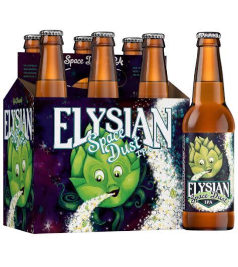 Elysian Brewing Space Dust Ipa 6pk Bottle Macarthur Beverages