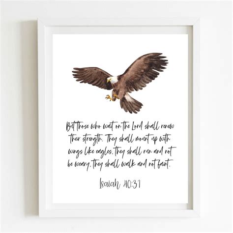 Isaiah 4037 Eagles Wings Bible Eagles Rise Up With Wings Like