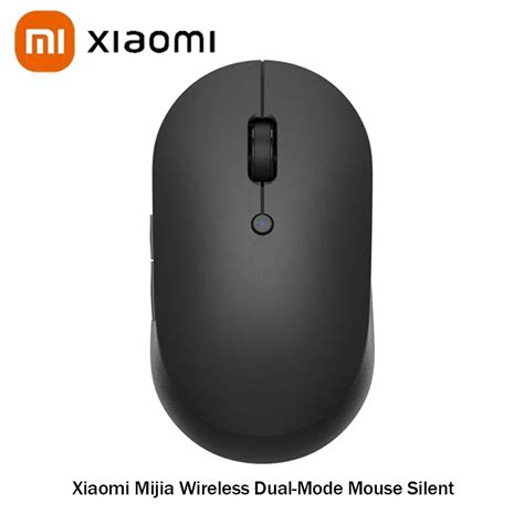 Xiaomi Mijia Kablosuz Ift Modlu Fare Sessiz Ergonomik Bluetooth Usb