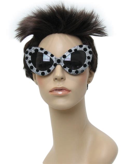 1960s Glasses Mod Cat Eye Sunglasses 60s Style Made Recently Mod