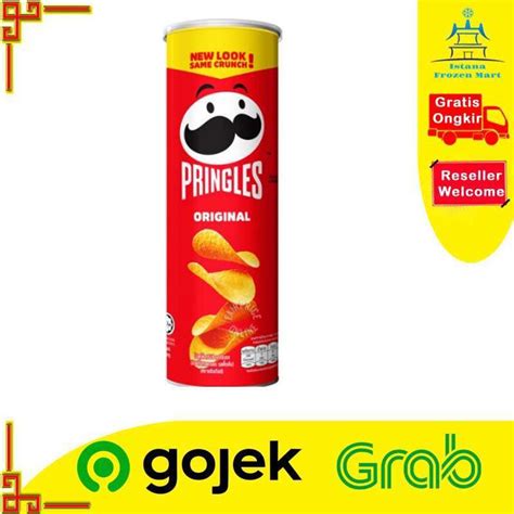 Jual Keripik Kentang Potato Chips Rasa Original 107 Gram PRINGLES Di