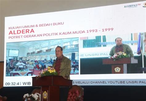 Gelar Kuliah Umum Dan Bedah Buku ALDERA Potret Gerakan Politik Kaum