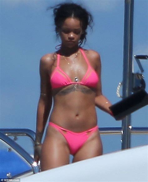 Rihanna Fenty Beach Pool Yacht Jet Ski Bikini Swimsuit Style Barbados